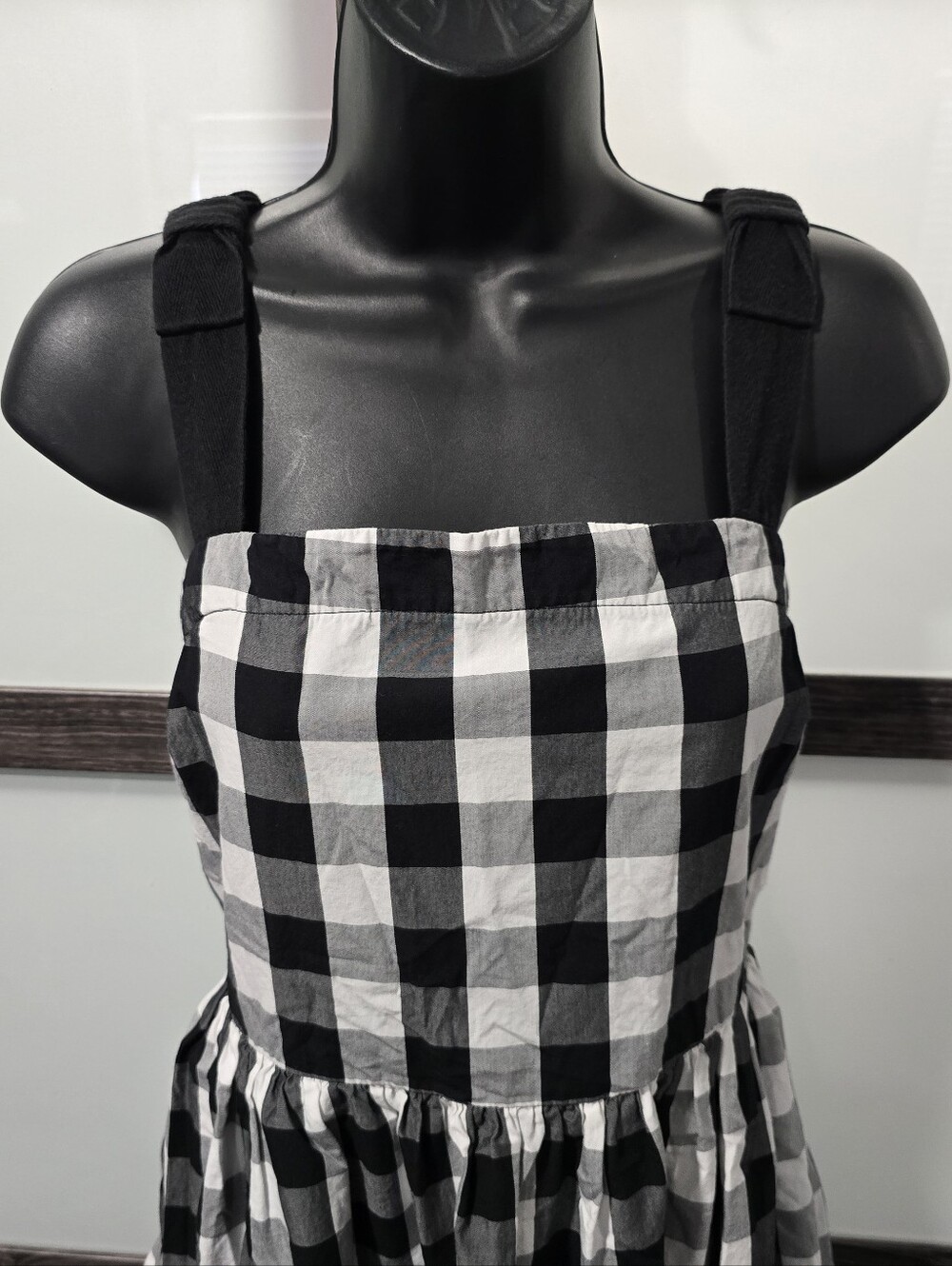 Broome Street Kate Spade Patterned Check Dress Sz 6 - Picture 2 of 4